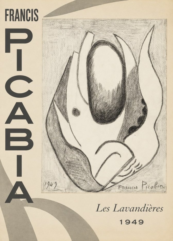 Francis Picabia Les Lavandières No6 - Póster