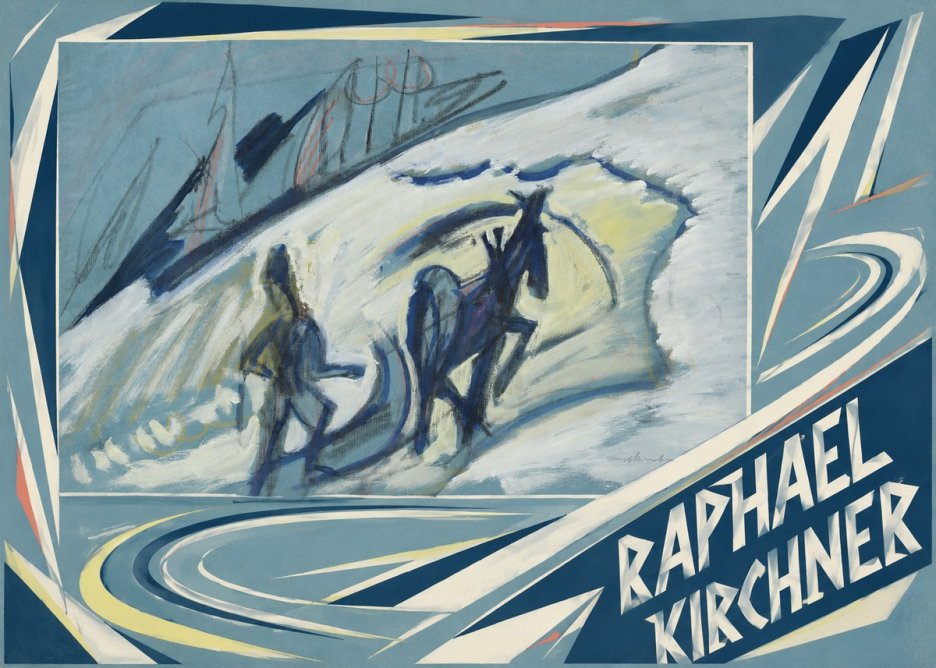Raphael Kirchner Winter Sleigh Ride No5 - Póster