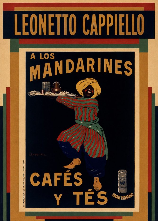 Leonetto Cappiello A Los Mandarines No2 - Póster