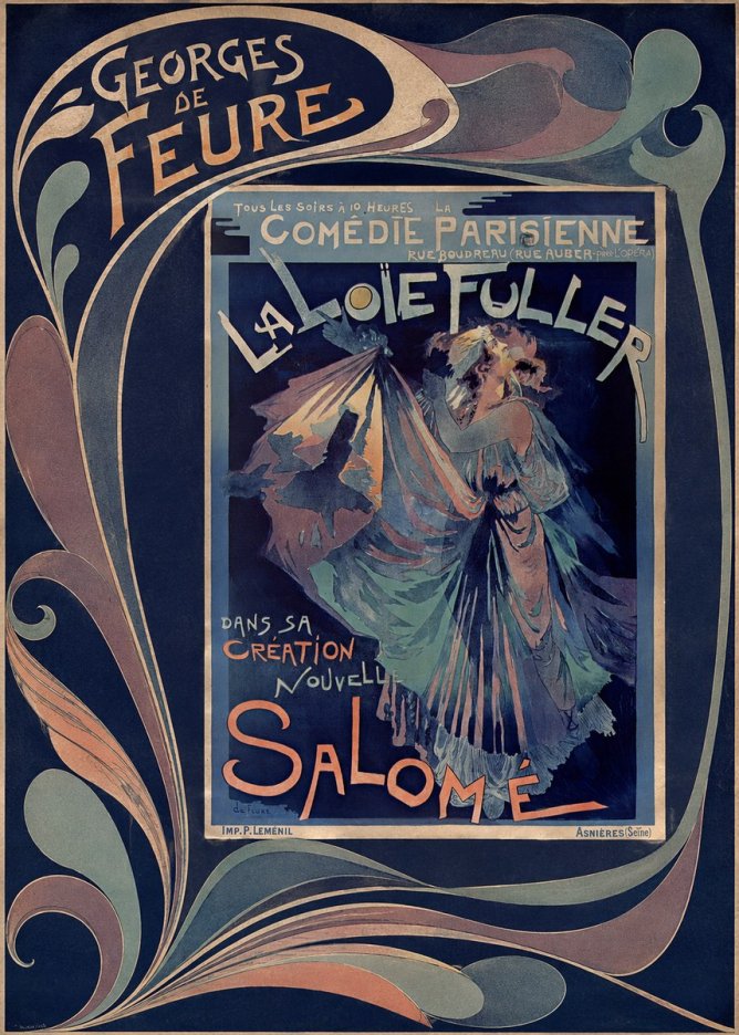 Georges de Feure Salomé II No6 - Póster
