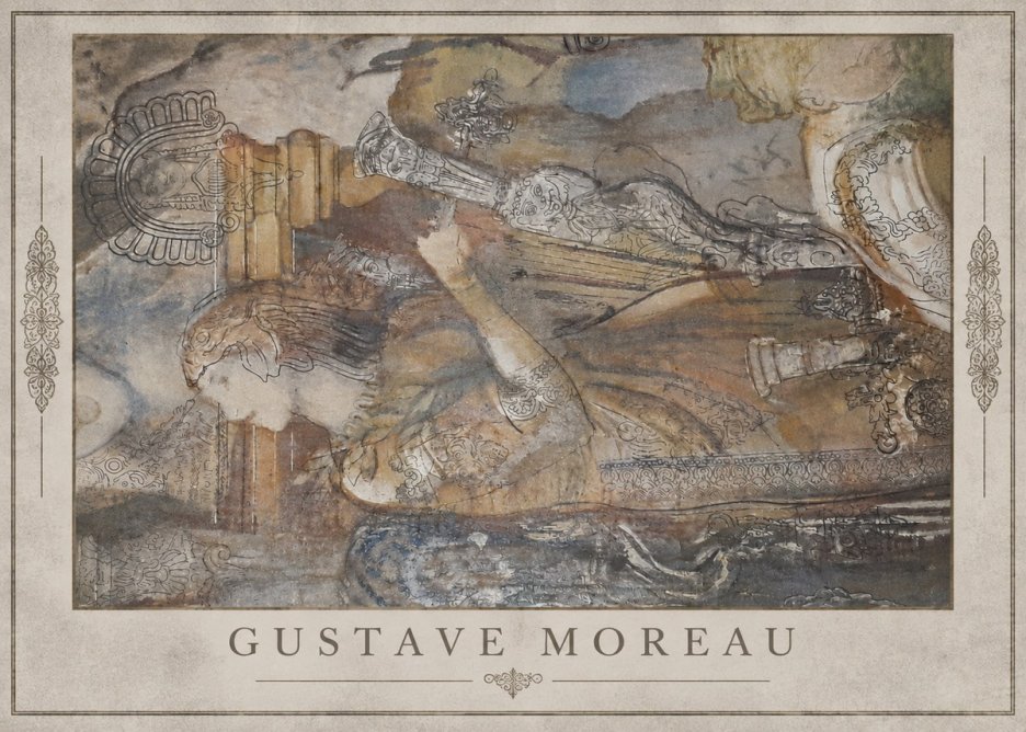Gustave Moreau Study for the Triumph of Death No3 - Póster