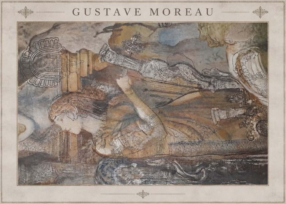 Gustave Moreau Study for the Triumph of Death No4 - Póster