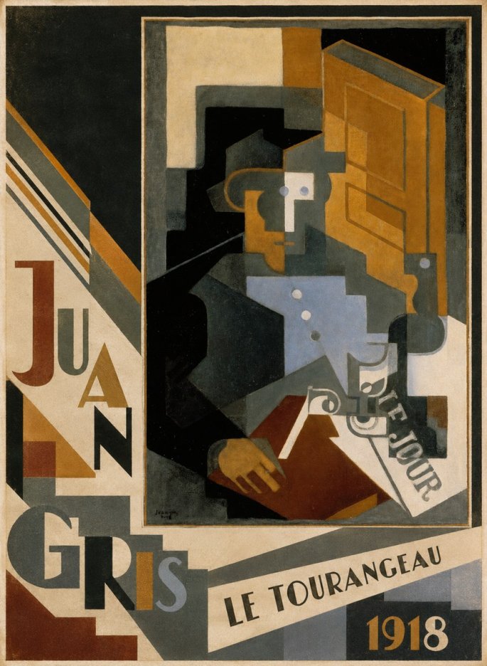 Juan Gris Le Tourangeau No5 - Póster