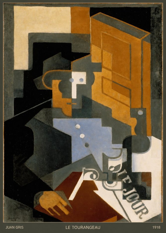 Juan Gris Le Tourangeau No6 - Póster