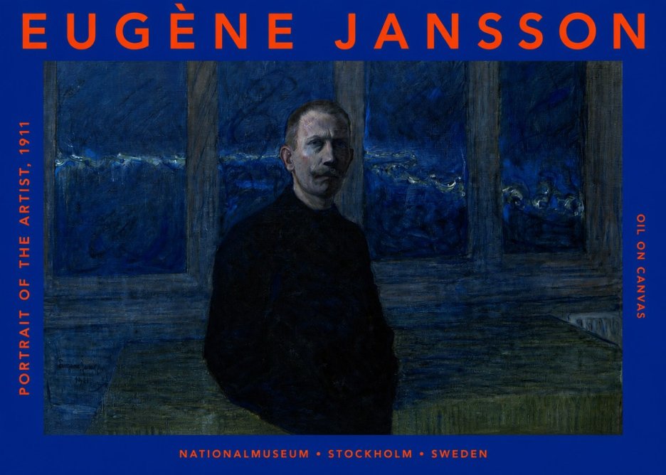 Eugène Jansson Portrait of the Artist, 1911 No2 - Póster