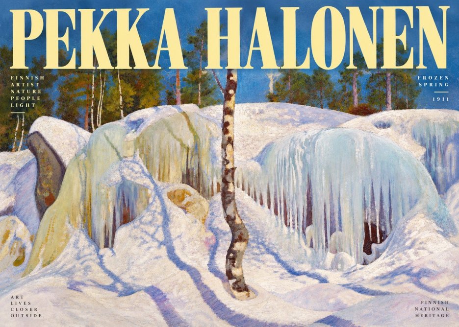 Pekka Halonen Frozen Spring No2 - Póster