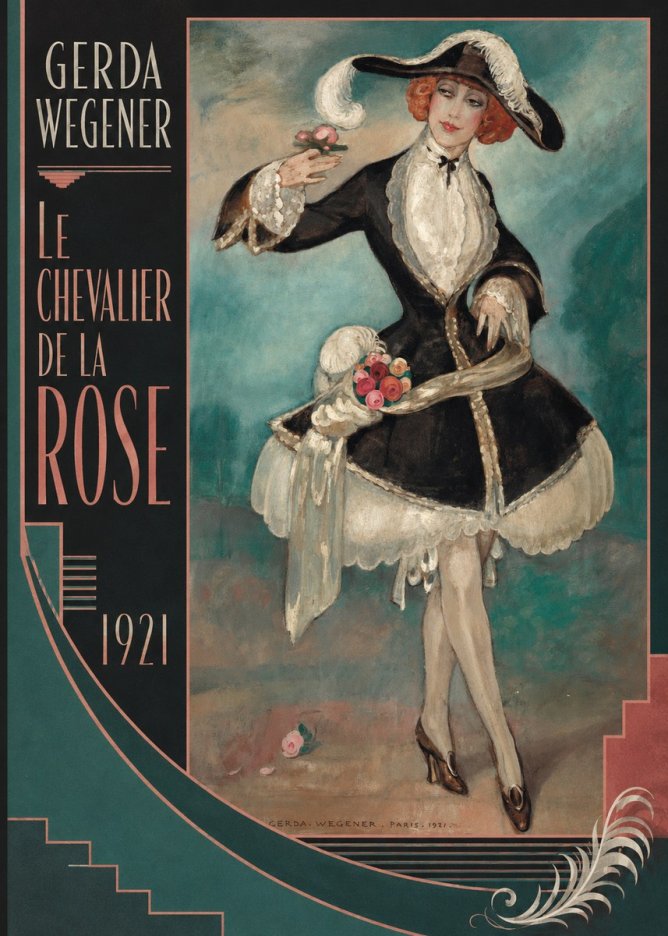 Gerda Wegener Le Chevalier De La Rose No3 - Póster