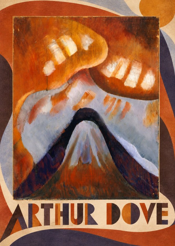 Arthur Dove Snowstorm No2 - Póster