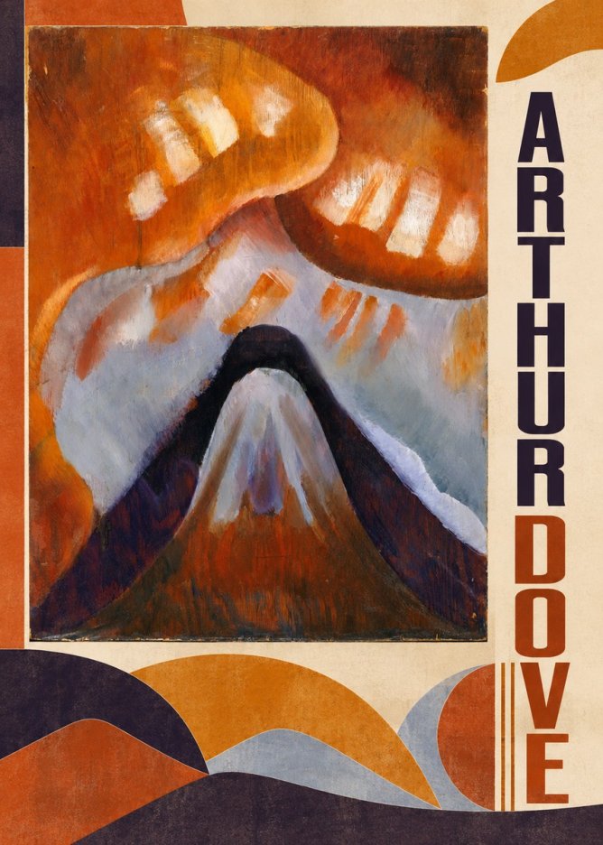Arthur Dove Snowstorm No3 - Póster