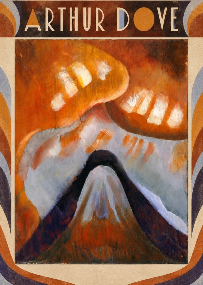 Arthur Dove Snowstorm No4 - Póster