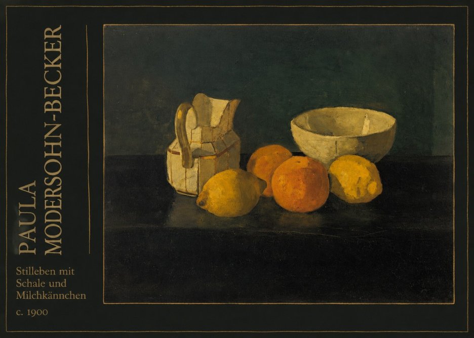 Paula Modersohn-Becker Stilleben Mit Schale Und Milchkännchen No2 - Póster