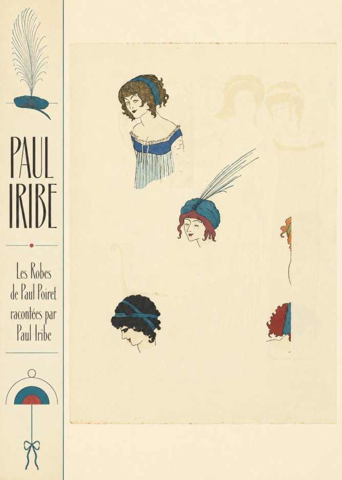 Paul Iribe Les Robes De Paul Poiret Racontées Par Paul Iribe No2 - Póster