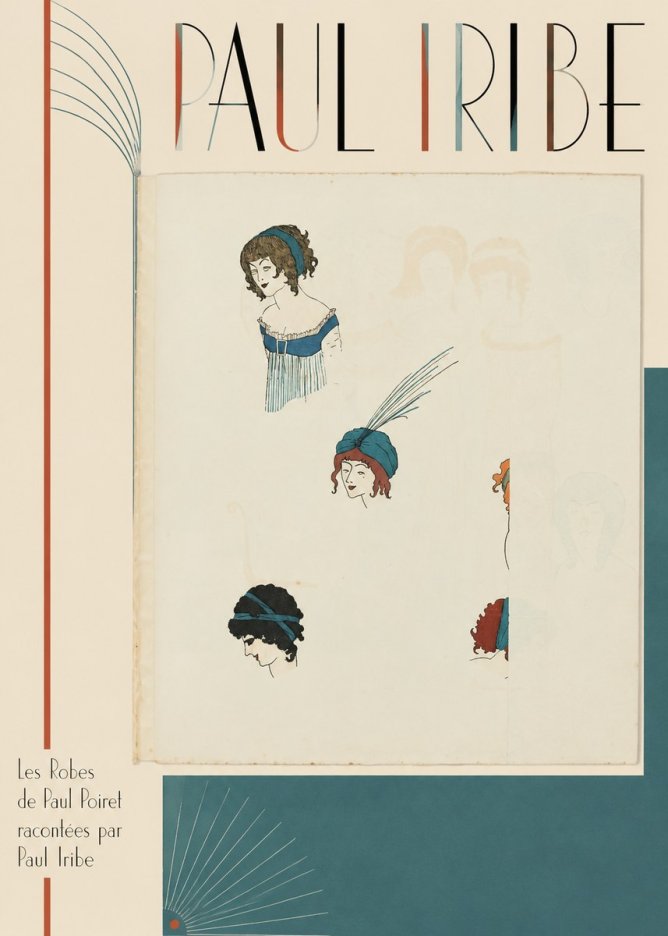 Paul Iribe Les Robes De Paul Poiret Racontées Par Paul Iribe No5 - Póster