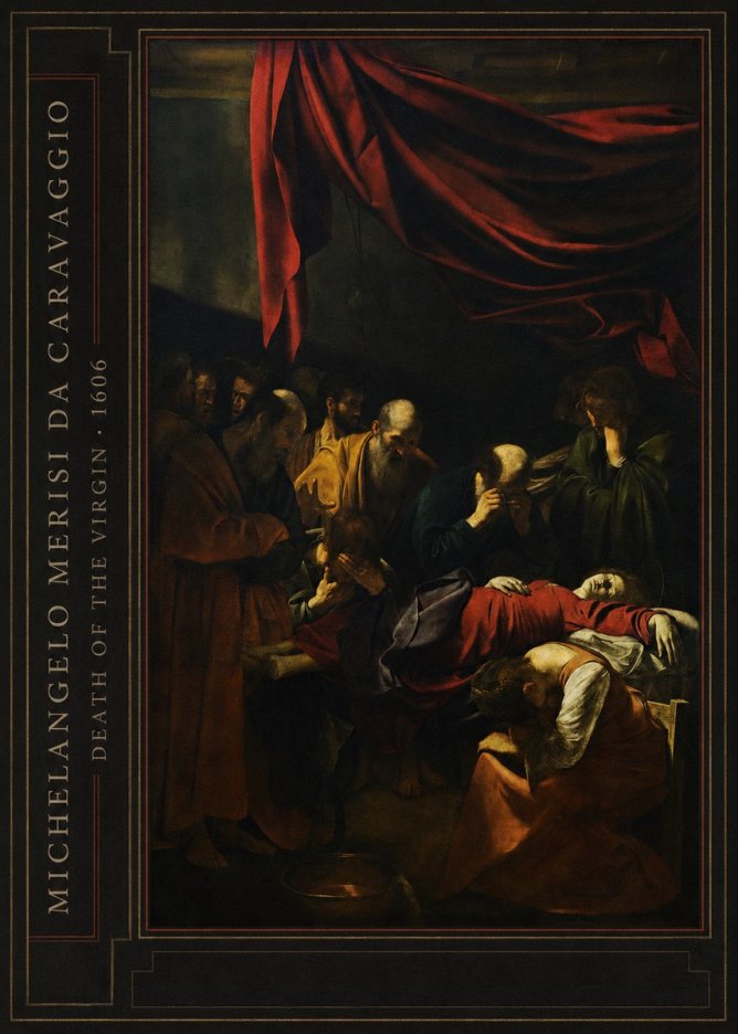 Michelangelo Merisi da Caravaggio Death of the Virgin No3 - Póster