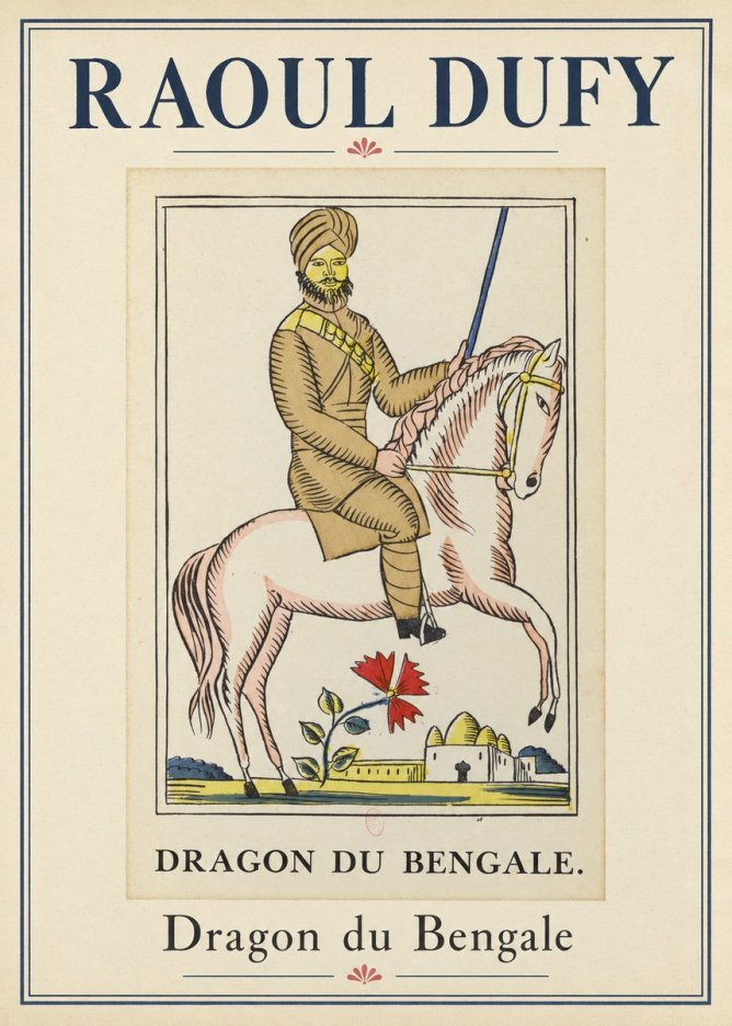 Raoul Dufy Dragon Du Bengale No1 - Póster