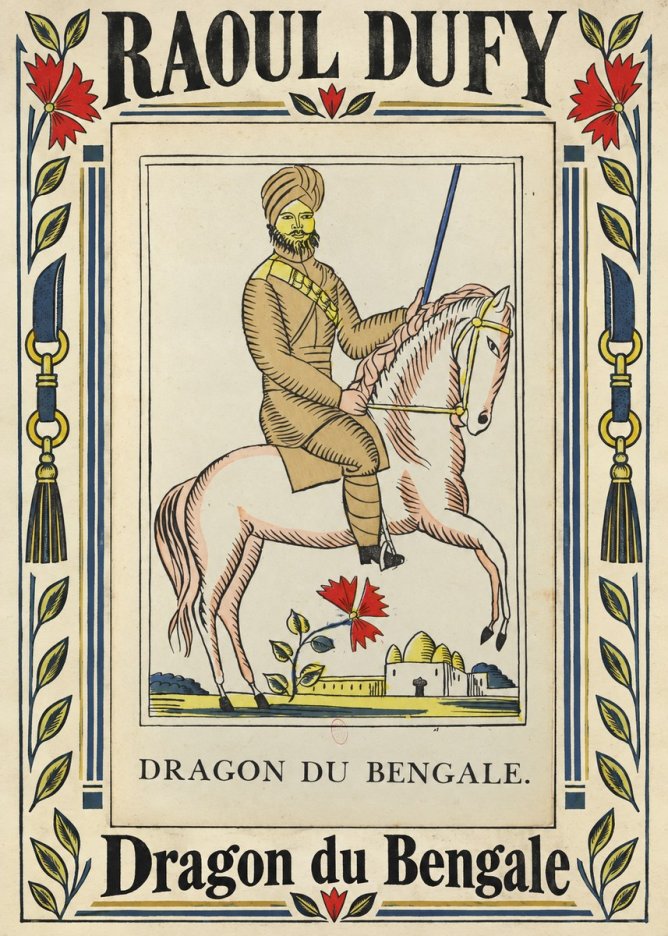 Raoul Dufy Dragon Du Bengale No2 - Póster