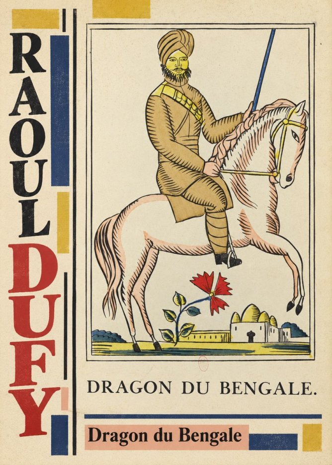 Raoul Dufy Dragon Du Bengale No4 - Póster
