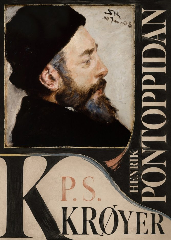 P.S. Krøyer Henrik Pontoppidan No6 - Póster