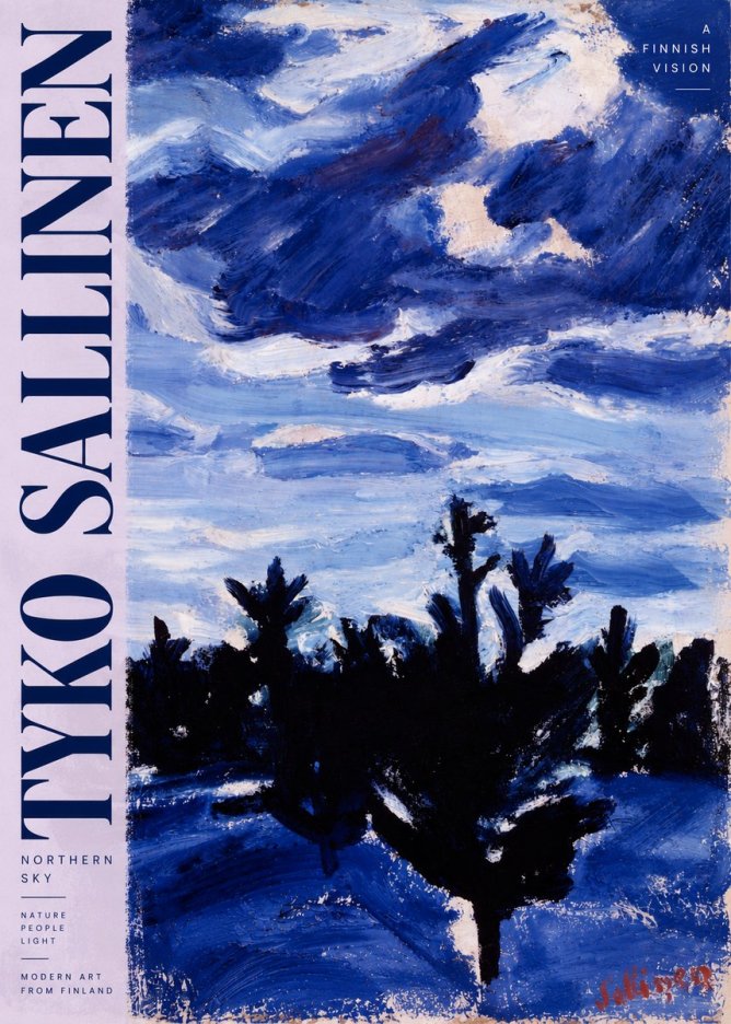 Tyko Sallinen Northern Sky No6 - Póster