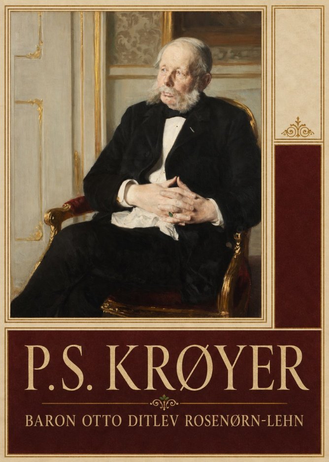 P.S. Krøyer Baron Otto Ditlev Rosenørn-lehn No5 - Póster