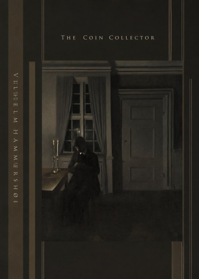 Vilhelm Hammershøi The Coin Collector No4 - Póster
