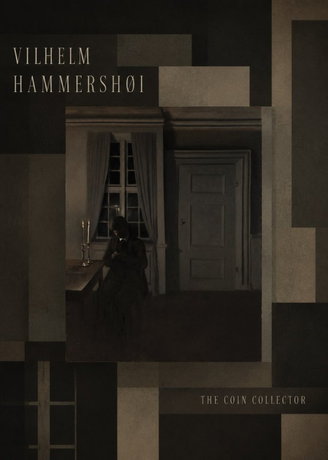 Vilhelm Hammershøi The Coin Collector No5 - Póster
