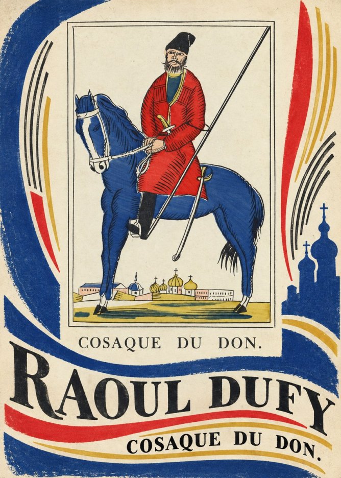 Raoul Dufy Cosaque Du Don. No4 - Póster