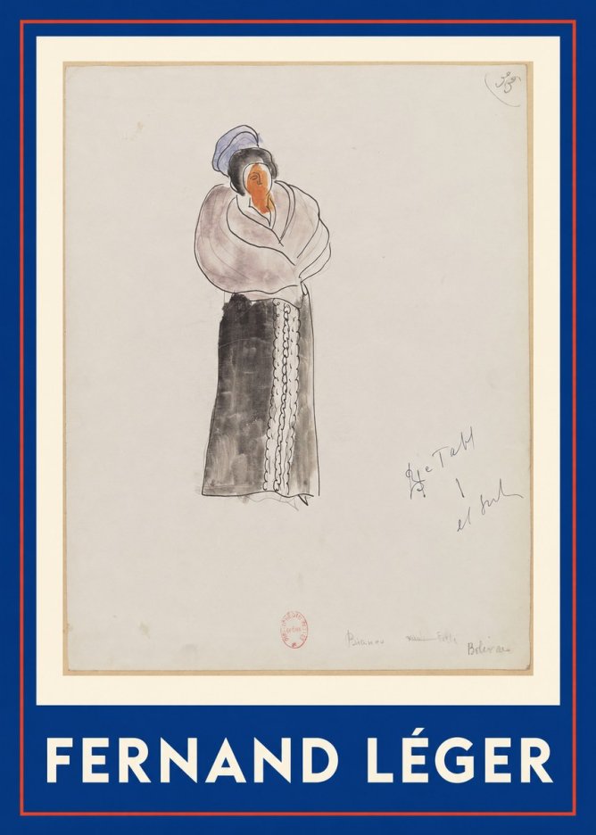Fernand Léger Boliviana No1 - Póster