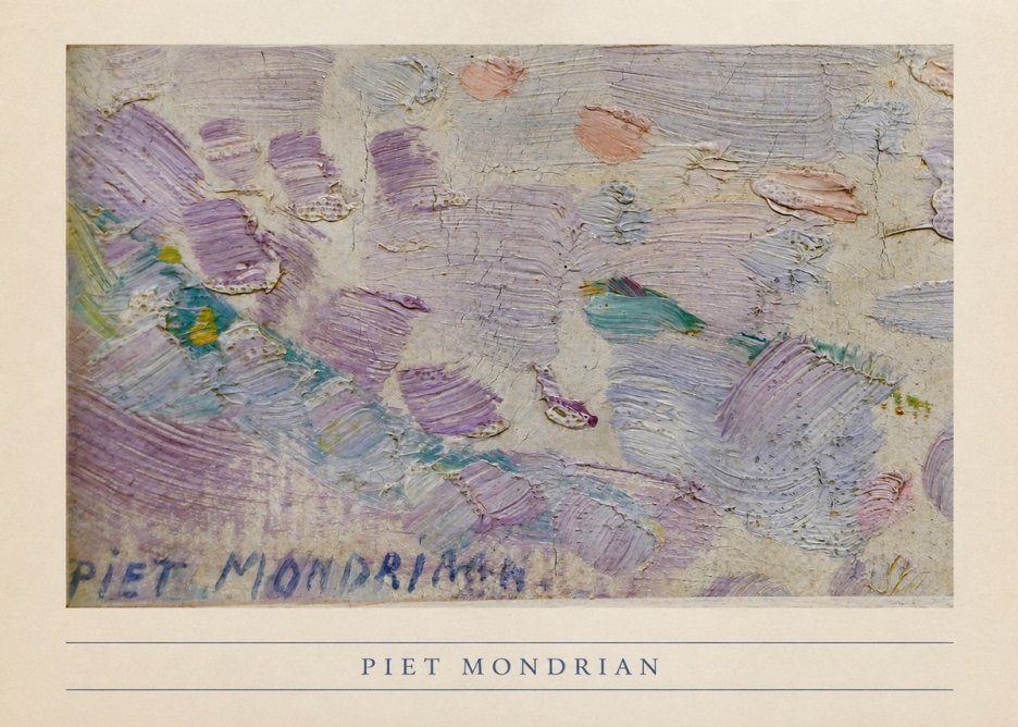 Piet Mondrian Abstract Composition No4 - Póster