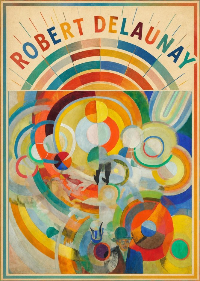 Robert Delaunay Robert Delaunay III No5 - Póster