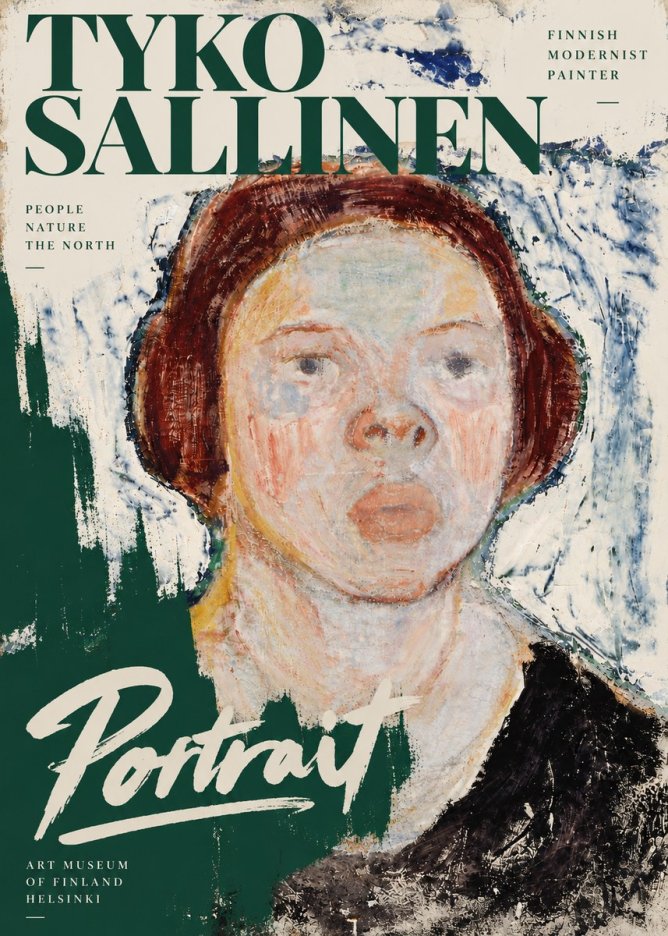 Tyko Sallinen Portrait I No5 - Póster