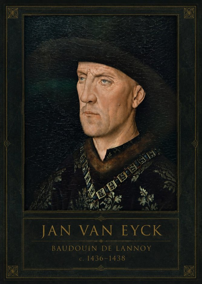 Jan van Eyck Baudouin De Lannoy No1 - Póster
