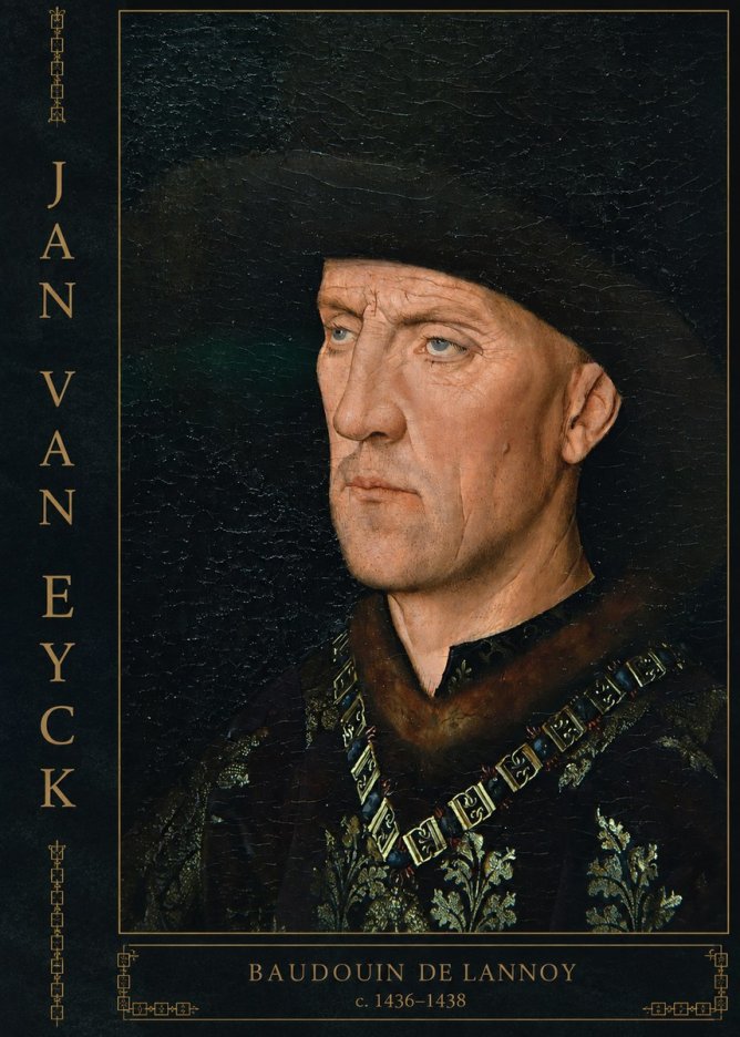 Jan van Eyck Baudouin De Lannoy No2 - Póster