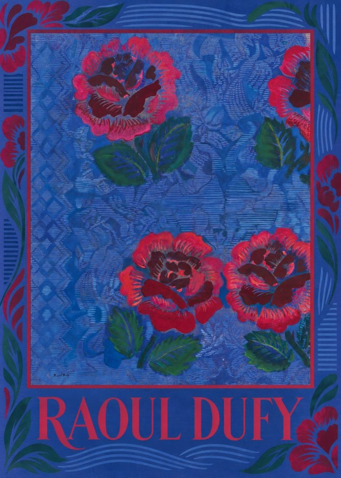 Raoul Dufy Roses No1 - Póster