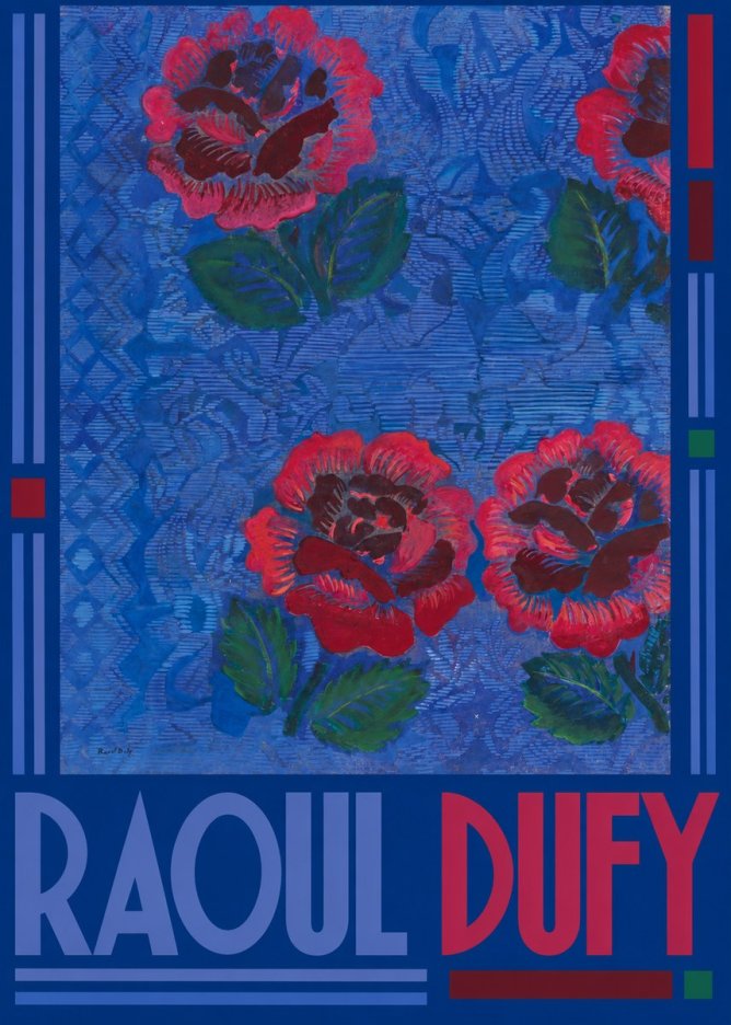 Raoul Dufy Roses No2 - Póster
