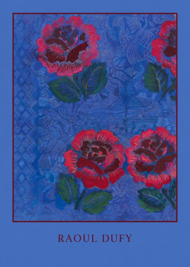 Raoul Dufy Roses No4 - Póster