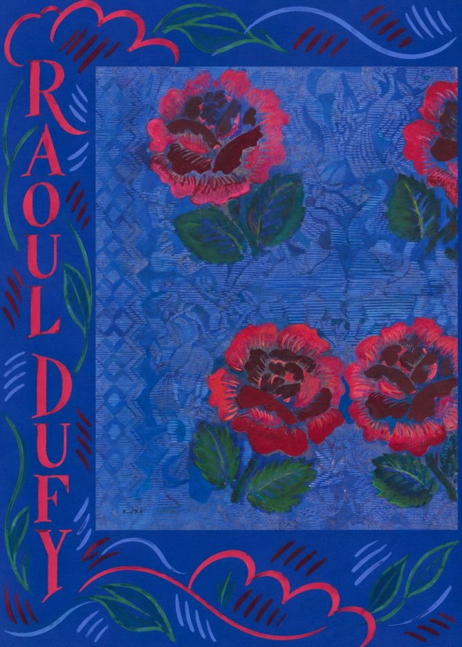 Raoul Dufy Roses No5 - Póster