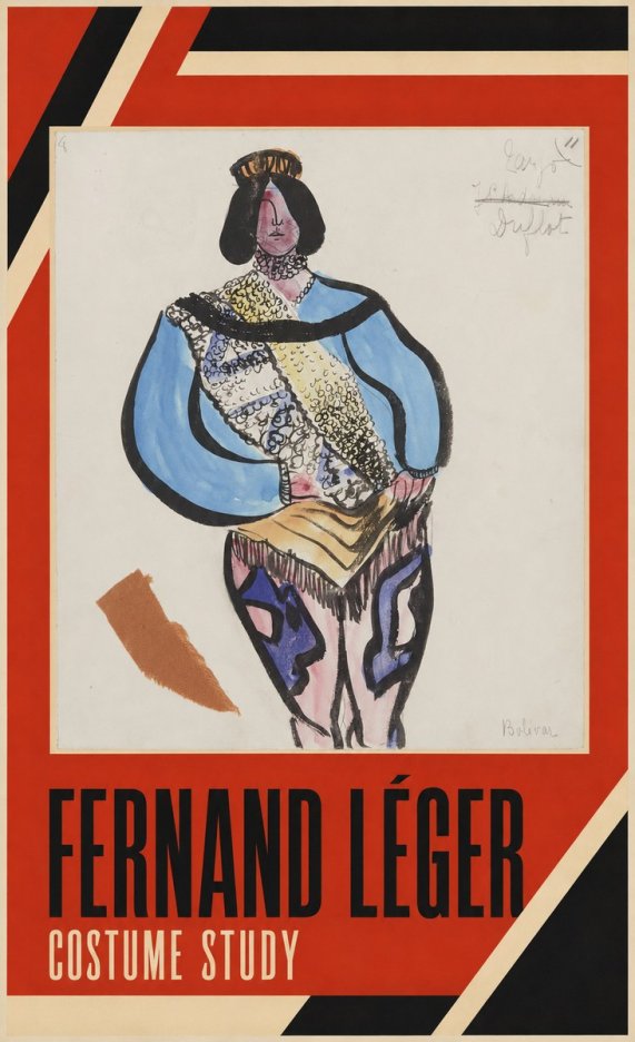Fernand Léger Bolivar VIII No4 - Póster