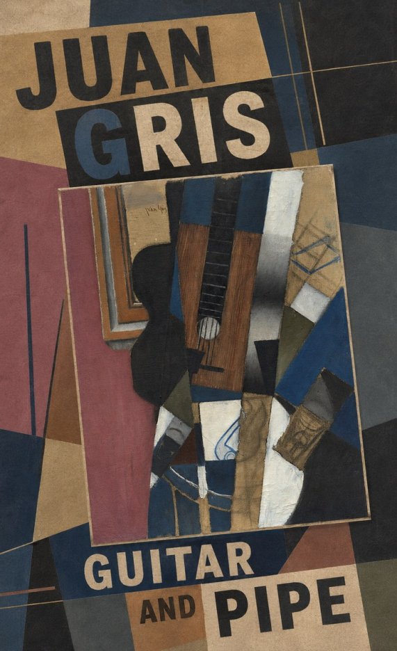 Juan Gris Guitar and Pipe I No3 - Póster