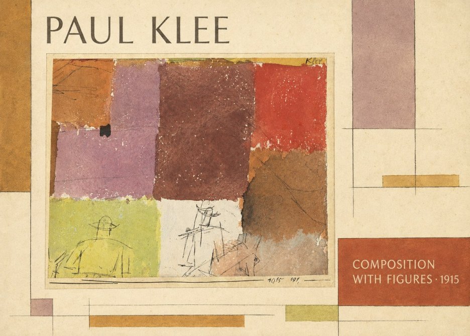 Paul Klee Composition with Figures I No2 - Póster