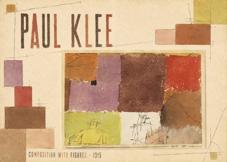 Paul Klee Composition with Figures I No6 - Póster