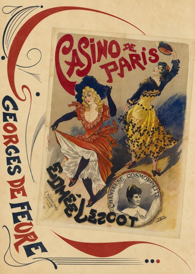 Georges de Feure Edmée Lescot No2 - Póster