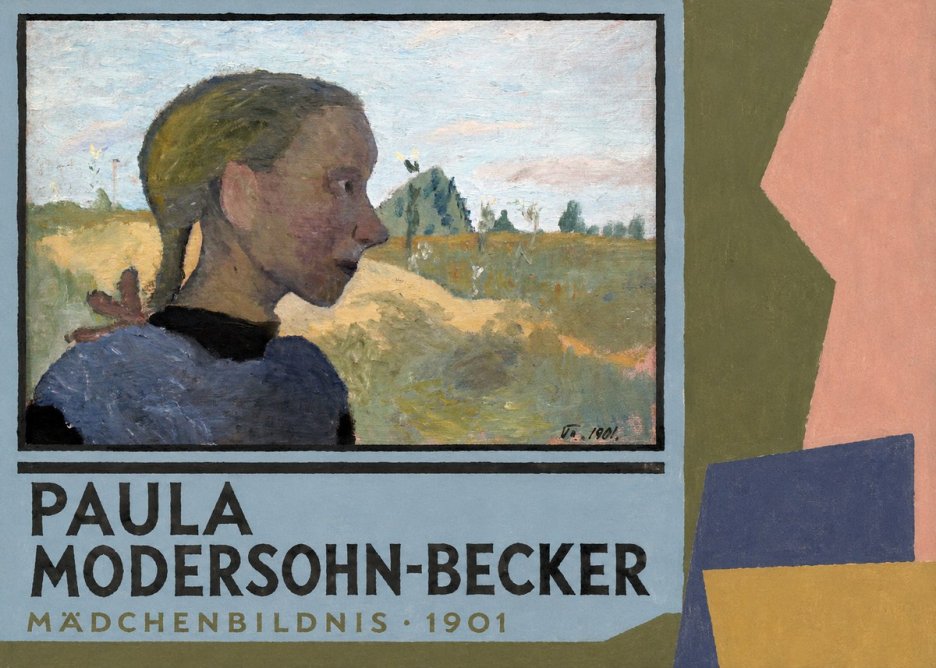 Paula Modersohn-Becker Mädchenbildnis · 1901 No2 - Póster