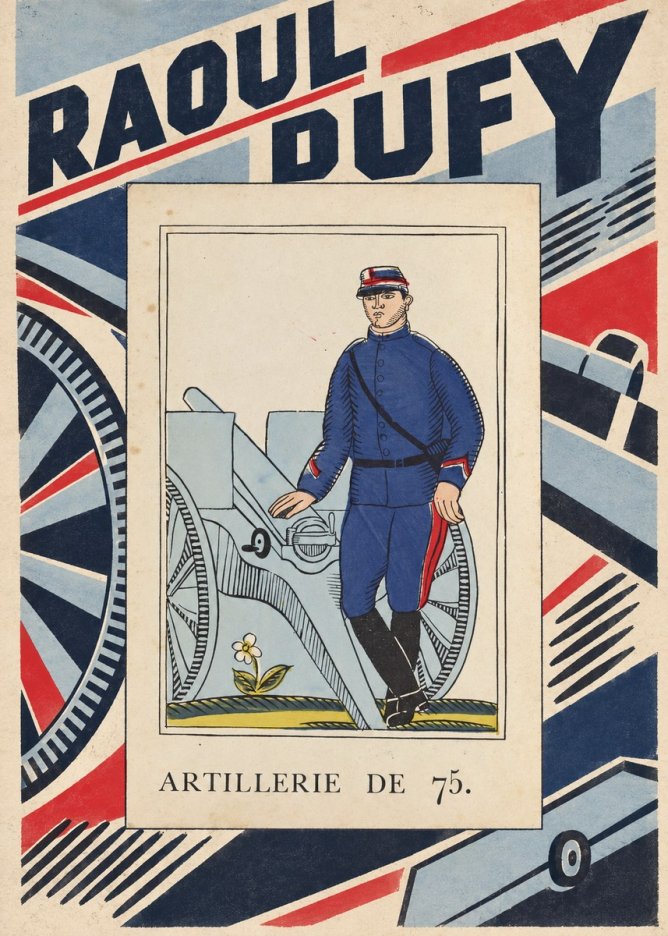 Raoul Dufy Artillerie De 75. No5 - Póster