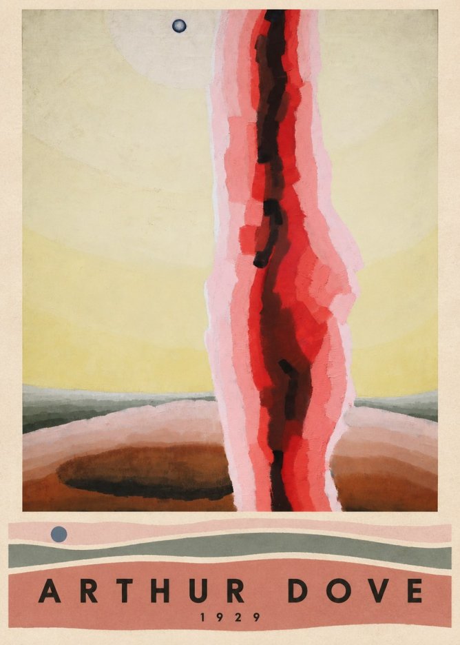 Arthur Dove Gale No4 - Póster
