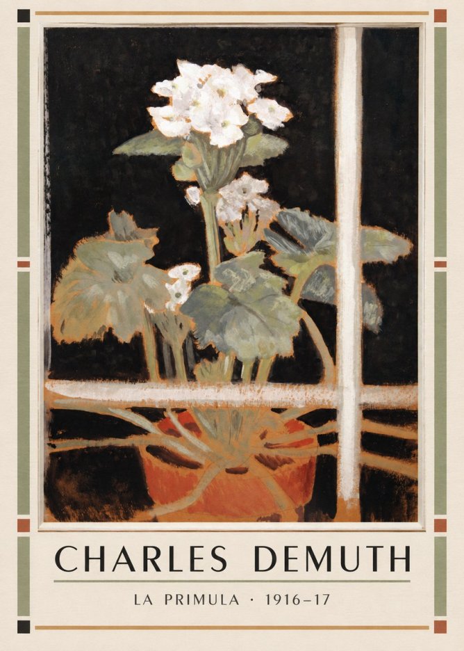 Charles Demuth La Primula No1 - Póster