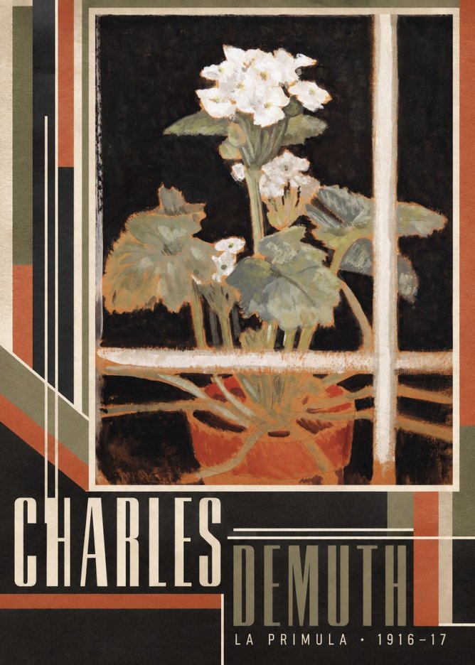 Charles Demuth La Primula No5 - Póster