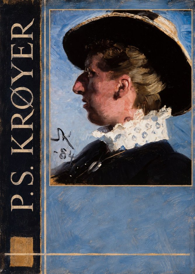 P.S. Krøyer Self-portrait II No2 - Póster