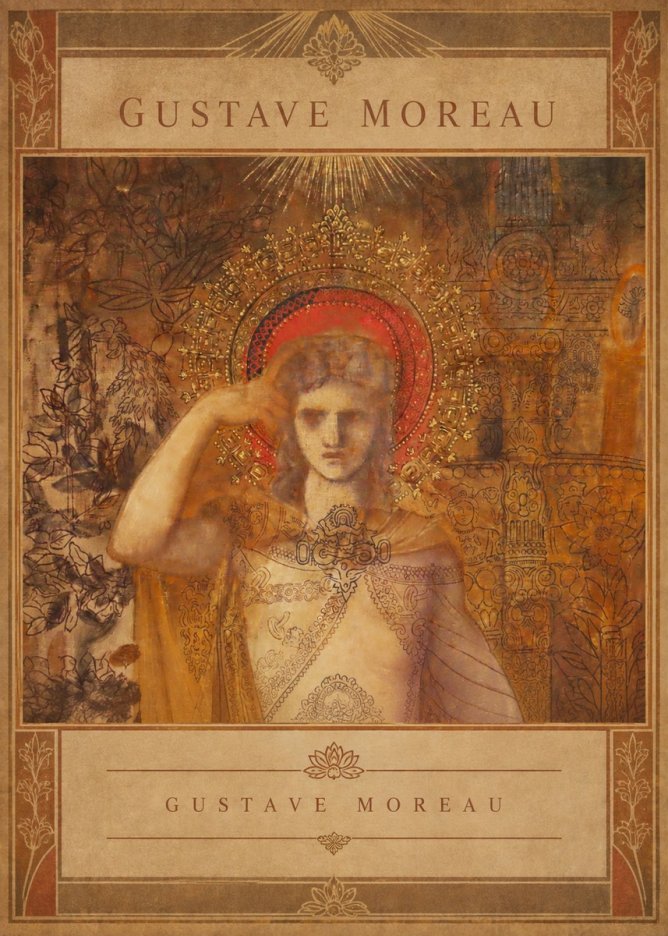 Gustave Moreau The Messenger No2 - Póster