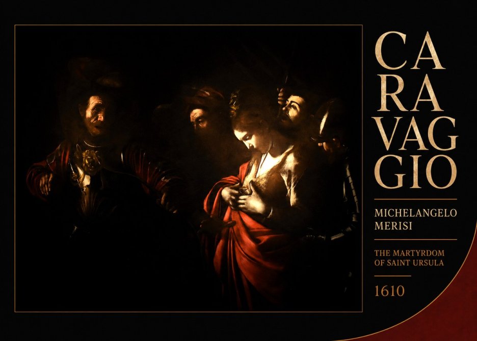 Michelangelo Merisi da Caravaggio The Martyrdom of Saint Ursula No6 - Póster